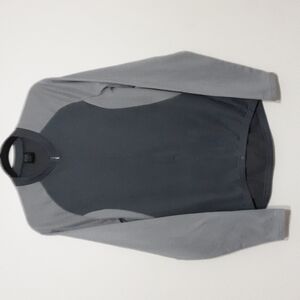 REI men's bike cycling shirt 1/2 zip back pockets M outdoor hiking Performance